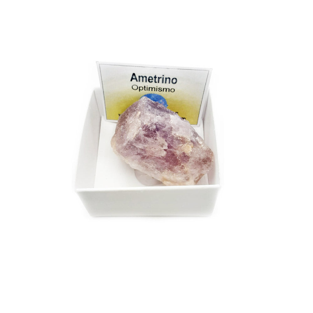 Piedra Ametrino en bruto 3-4 cm