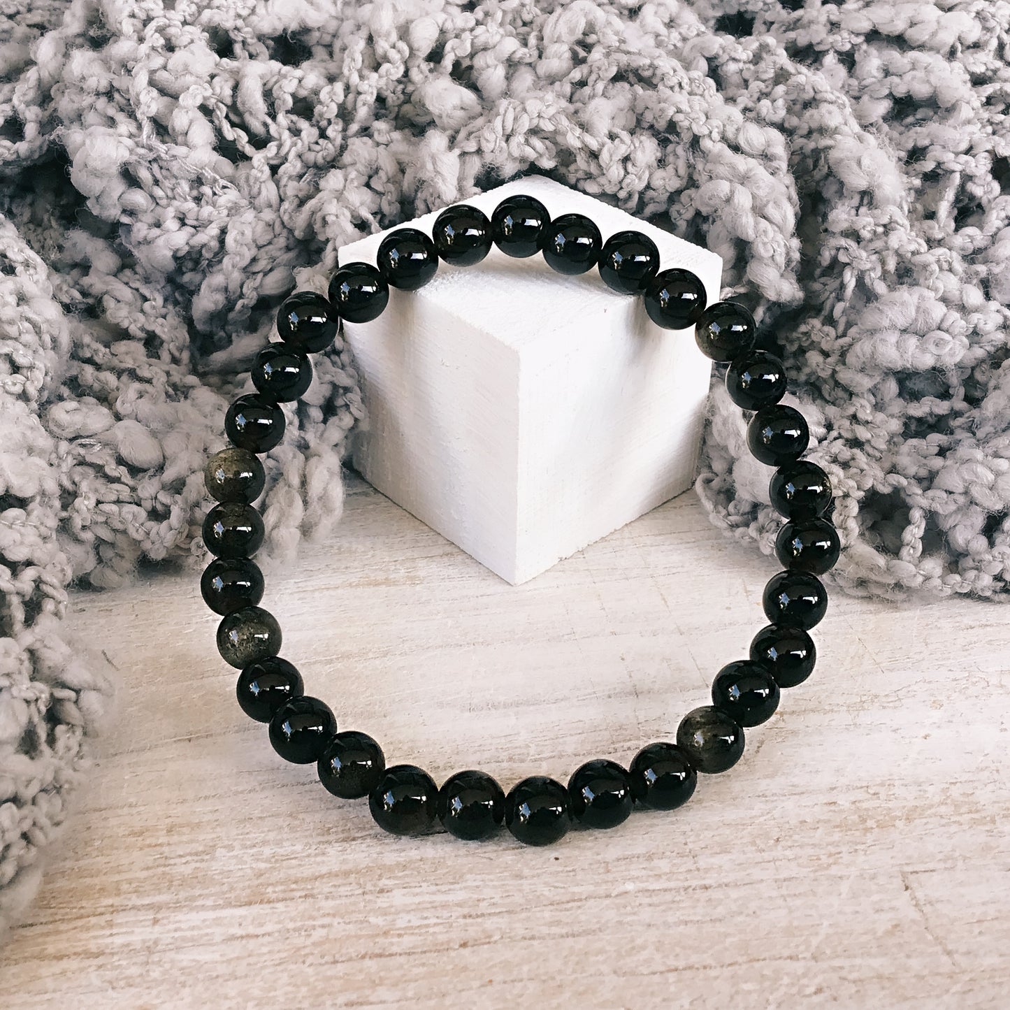 Pulsera onix bolas 6mm