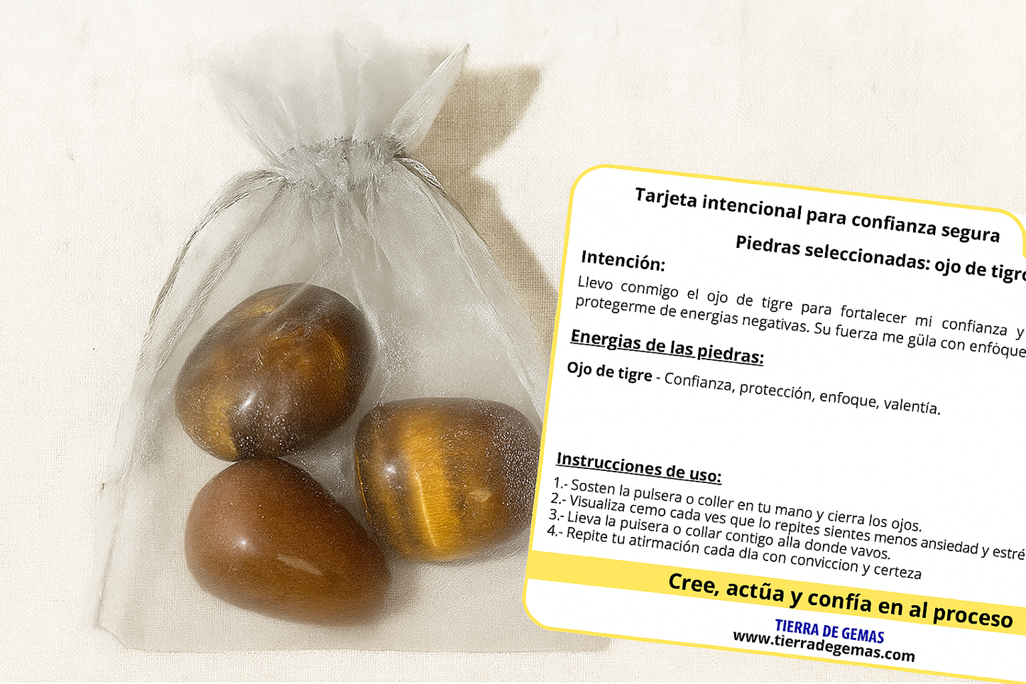 Pack Ojo de Tigre - Fuerza y Poder