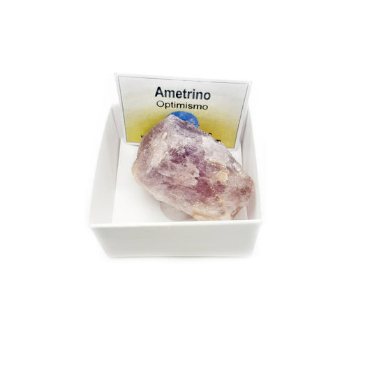 Piedra Ametrino en bruto 3-4 cm