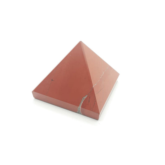Pirámide jaspe rojo 4cm
