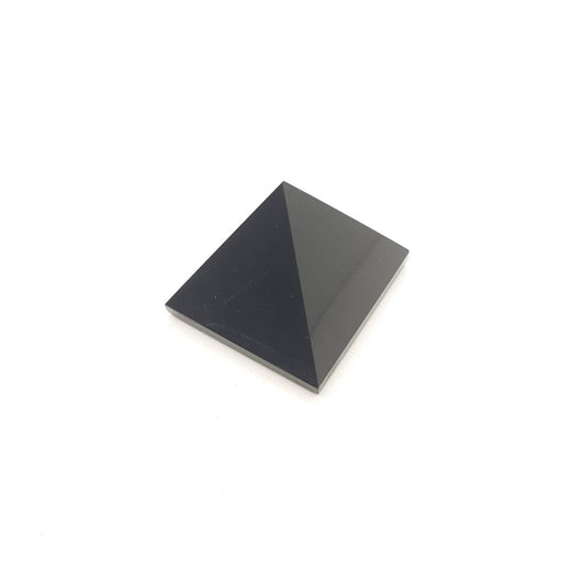 Pirámide obsidiana negra 3cm