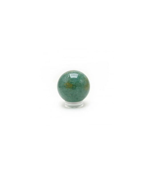 Esfera cuarzo verde natural 2 cm