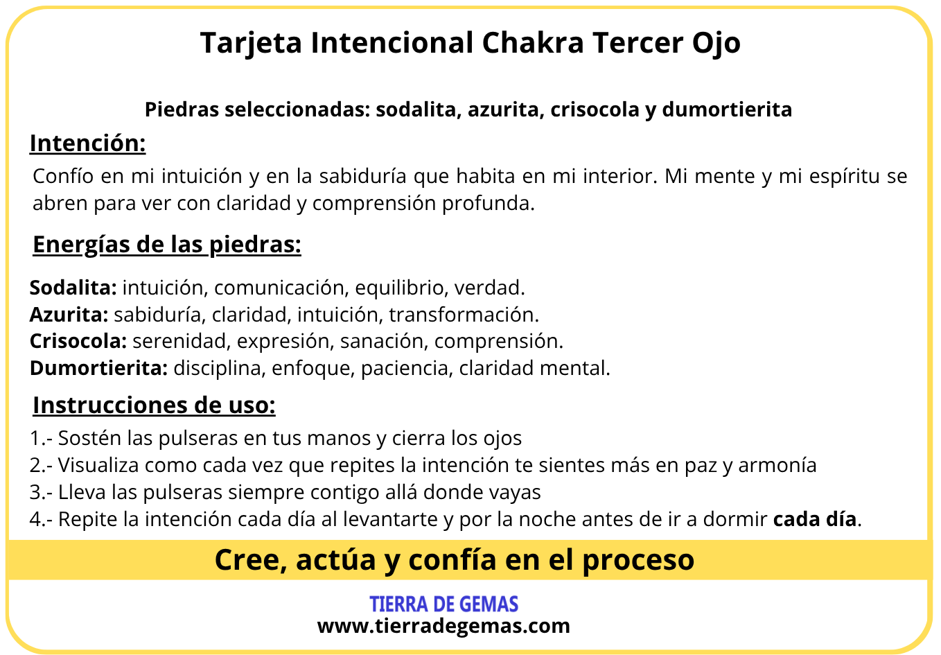 Chakra Tercer Ojo - Set 4 pulseras