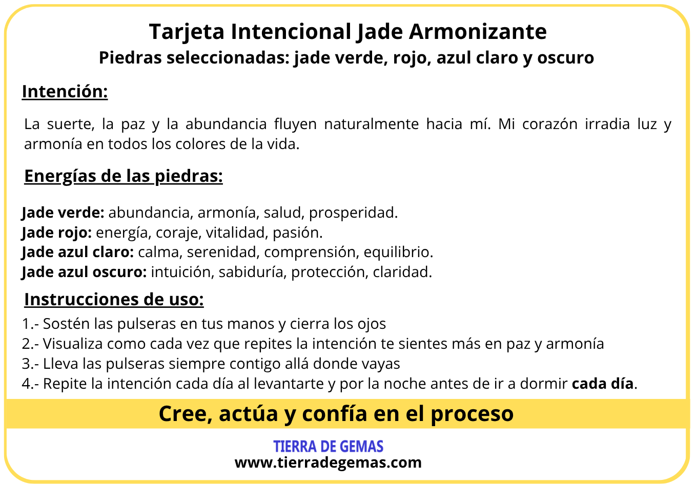 Jade Armonizante - Pack 4 pulseras poderosas