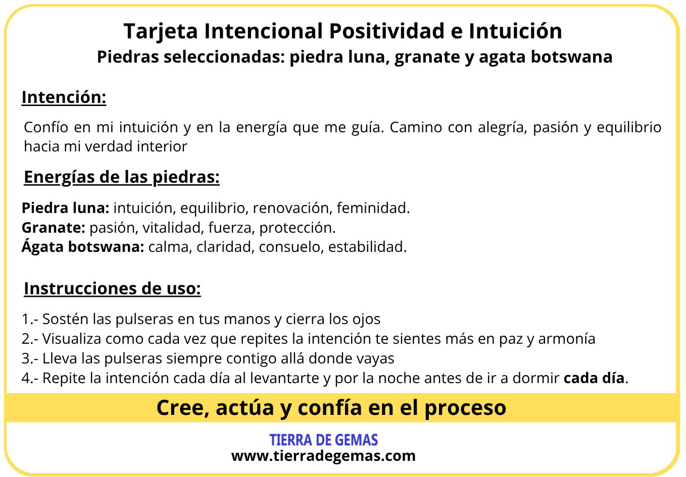 Positividad e Intuición - Pack 3 pulseras poderosas