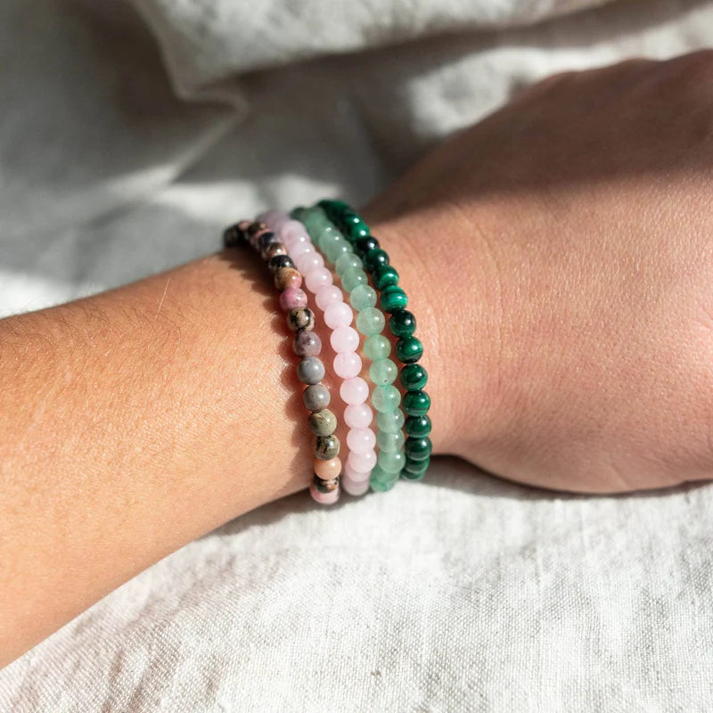 Chakra Corazón - Set 4 pulseras