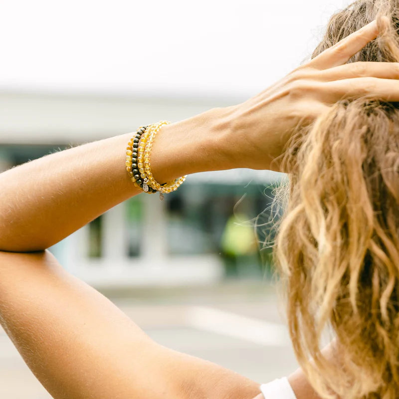 Chakra Plexo Solar - Set 4 pulseras